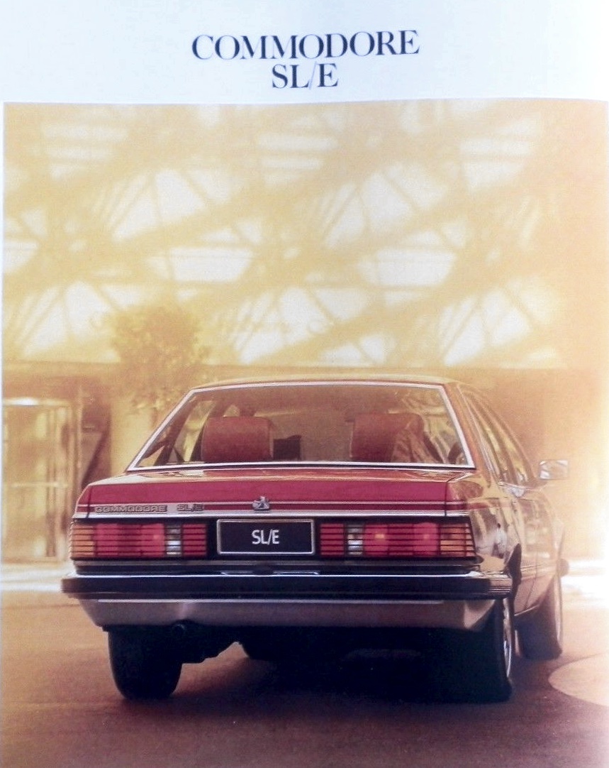 1981 Holden Commodore VH SL/E Brochure Page 2